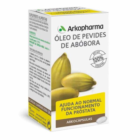 ArkoCápsulas Óleo Pevides Abóbora x50