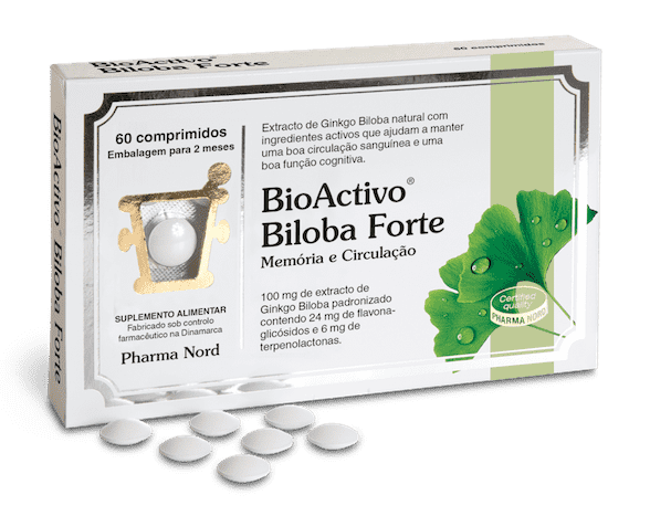 Bioactivo Biloba Forte 100mg Comprimidos x60