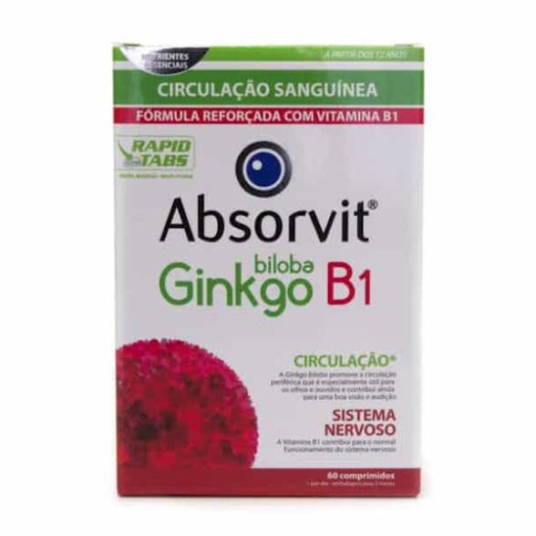 Absorvit Ginkgo + B1 x60