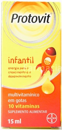 Protovit Infantil Gotas Multivitaminicas 15ml