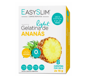 EasySlim Gelatina Light Ananás 15g x2