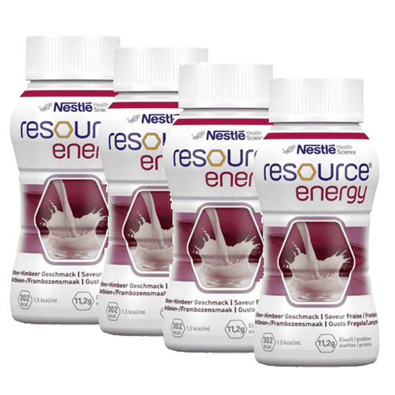 Resource Energy Morango 200ml x4