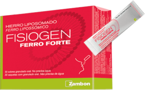 Fisiogen Ferro Forte Saquetas Granulado x30