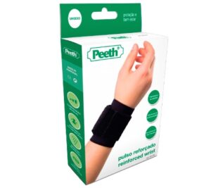 Pulso Elástico Peeth Reforçado N551 Preto Pequeno