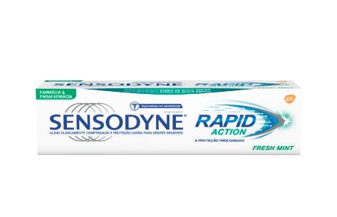 Sensodyne Rapid Action Fresh Mint Pasta Dentífrica 75ml