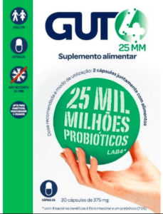 Gut4 Adultos 25mm Cápsulas X30