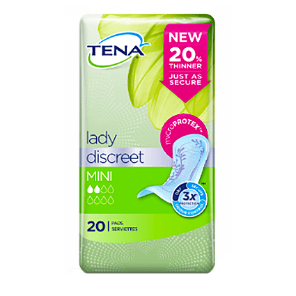 Tena Lady Discreet Pensos Mini x20