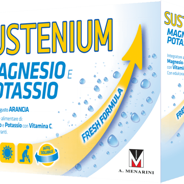 Sustenium Magnésio Potássio Saquetas Pó x14