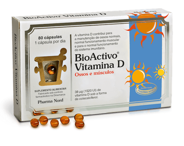 Bioactivo Vitamina D Cápsulas x80