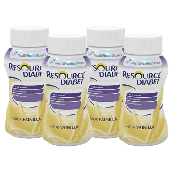 Nestlé Resource Diabet Baunilha 200ml x4