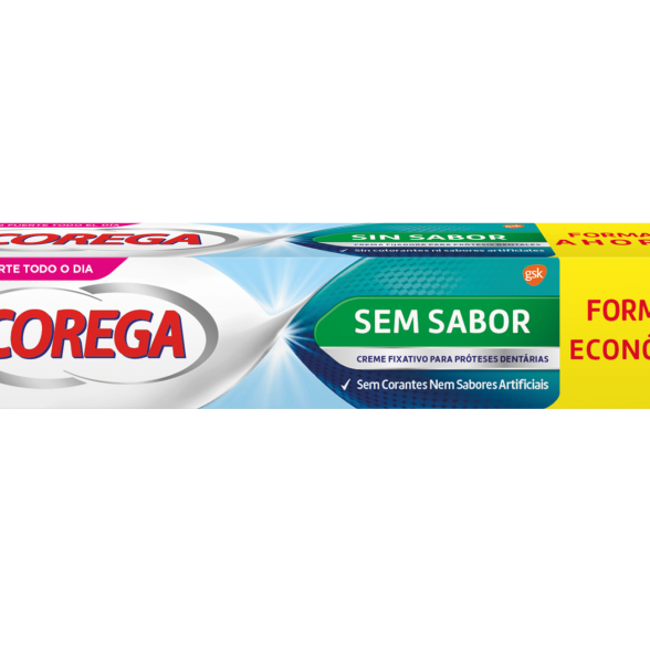 Corega Creme Fixador Prótese Sem Sabor 70g