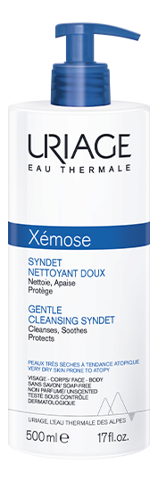 Uriage Xémose Syndet Gel Creme Limpeza – 500ml