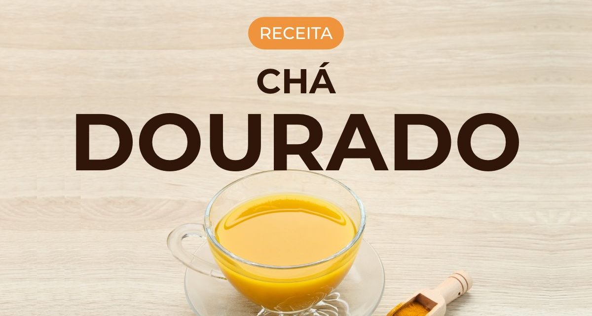 Receita Chá Dourado