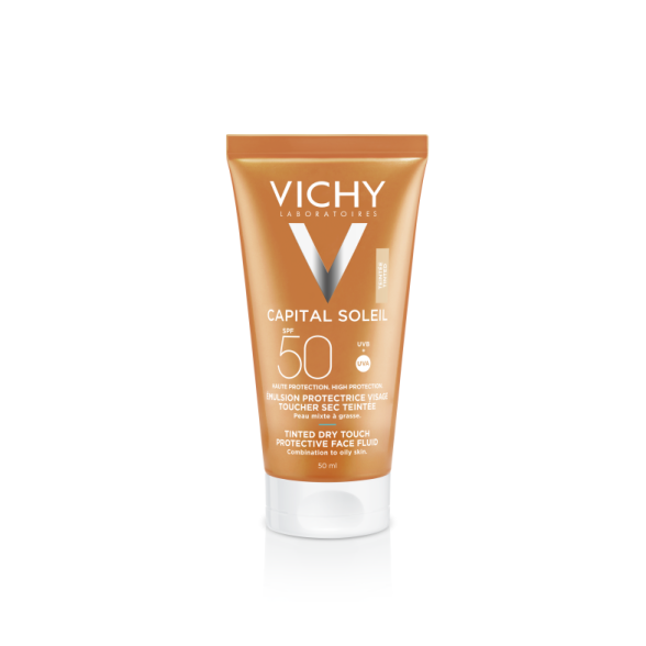 Vichy Capital Soleil BB Cream Rosto Toque Seco FPS 50+ – 50ml
