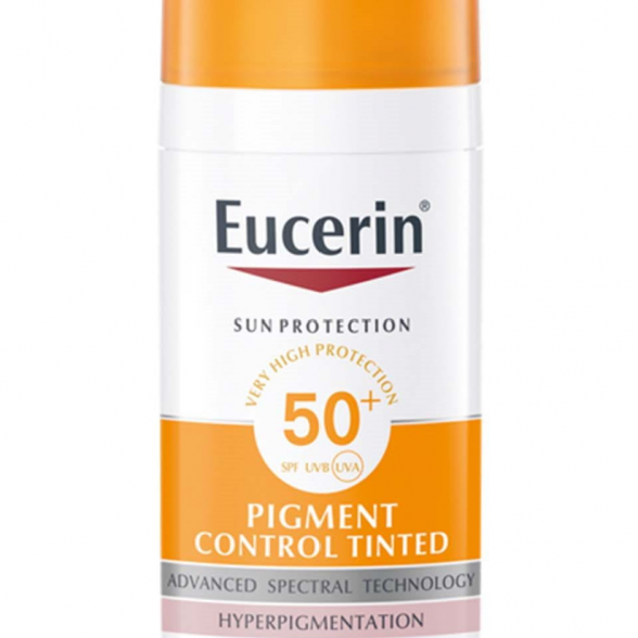 Eucerin Sun Pigment Control Tinted Gel-Creme Tom Médio FPS 50+ – 50 ml