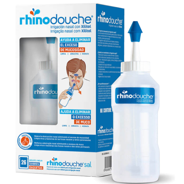 Rhinodouche – Irrigador Nasal + 26 Saquetas