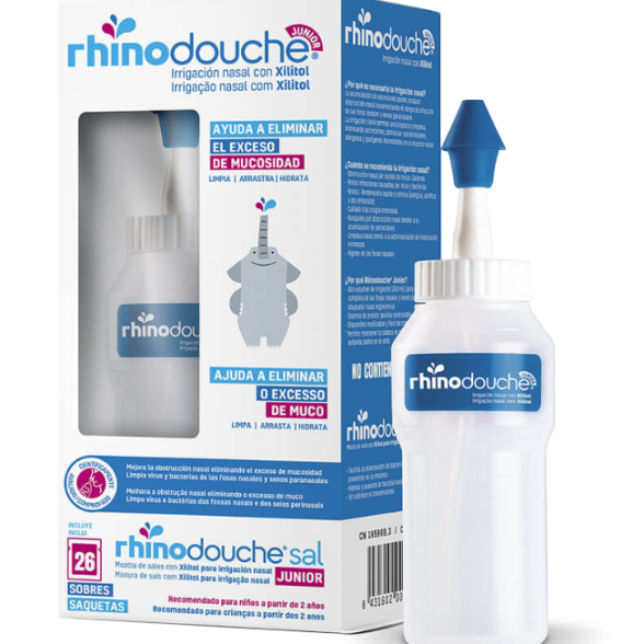 Rhinodouche Junior – Irrigador Nasal + 26 Saquetas