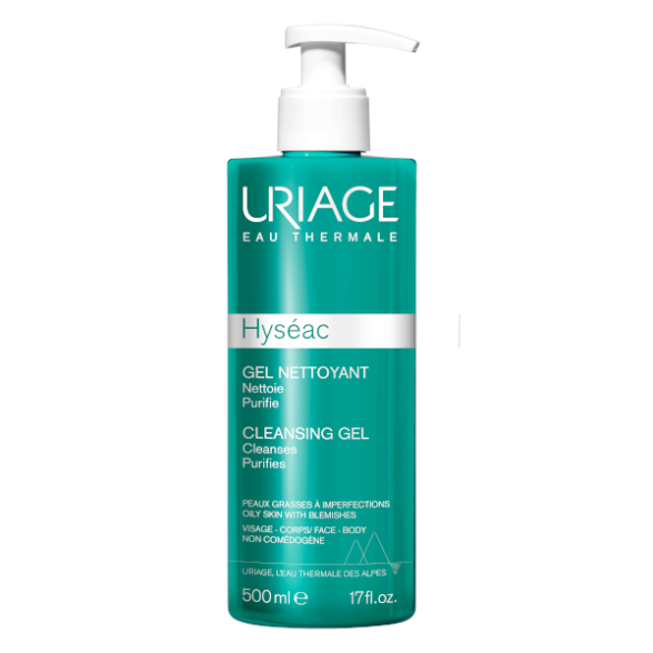 Uriage Hyséac Gel Limpeza Suave – 500ml
