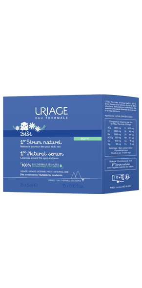 Uriage Bébé 1.º Soro Fisiológico Natural – 5mlx15